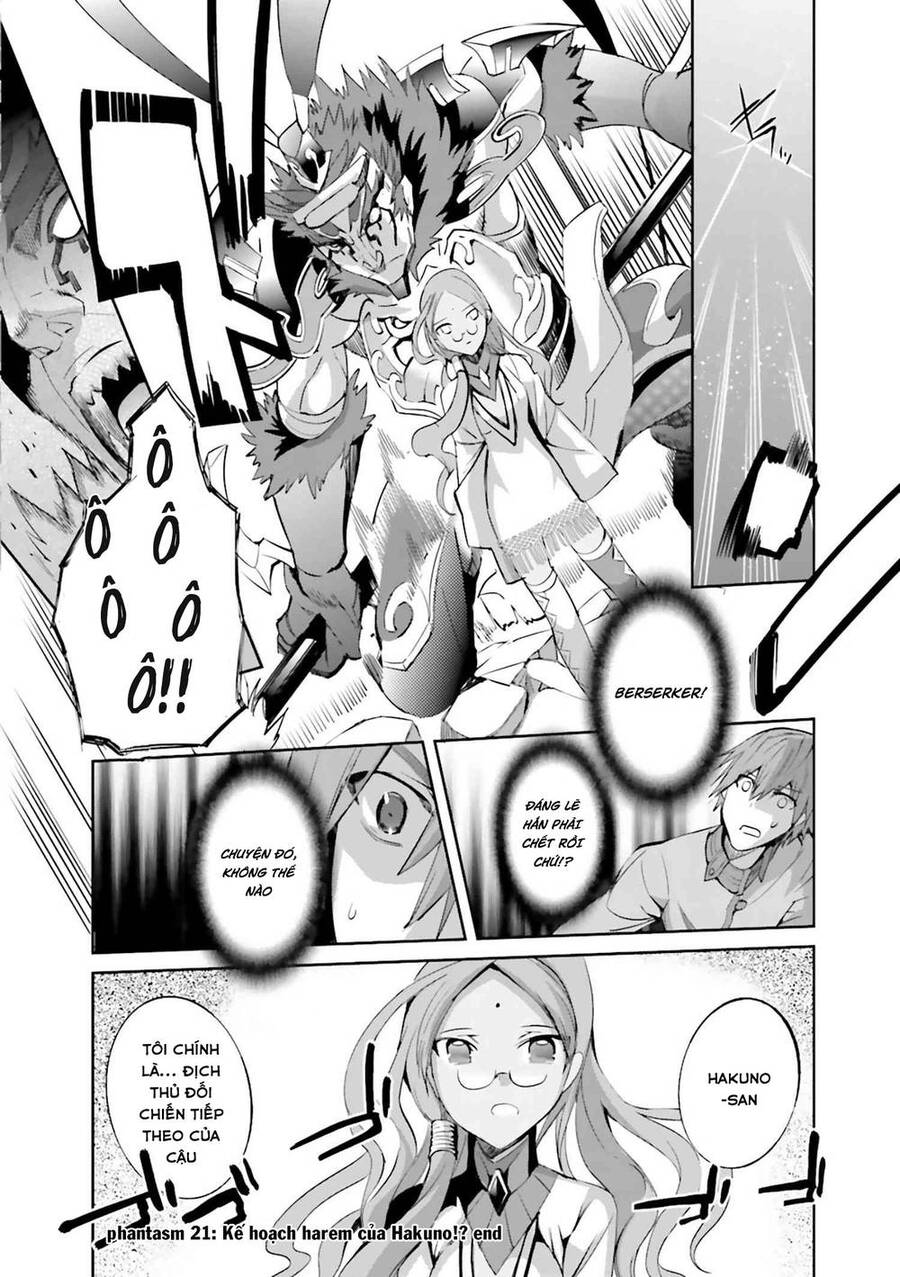 Fate/extra chapter 26 - Trang 21