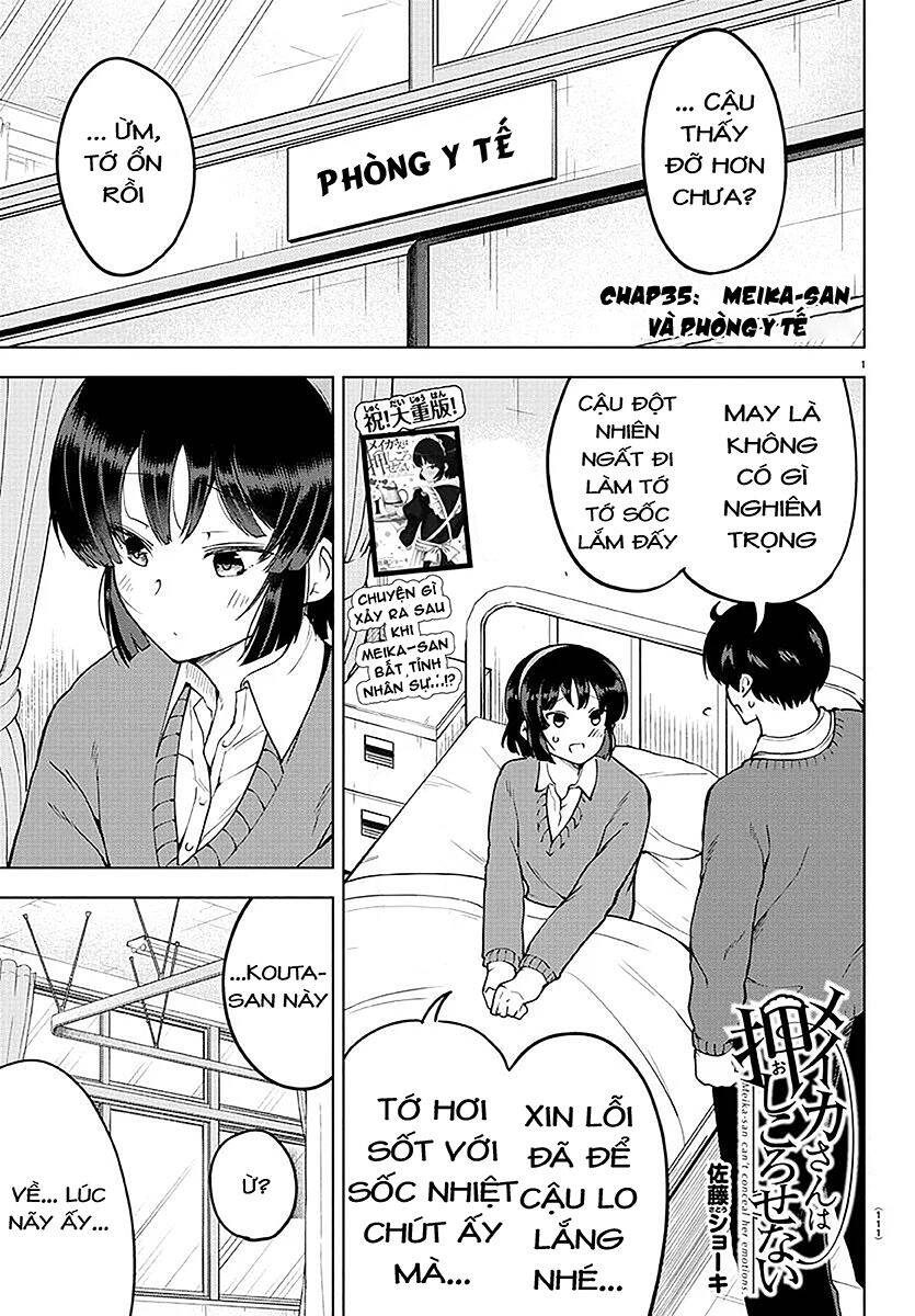Meika-San Can't Conceal Her Emotions chapter 35 - Trang 2