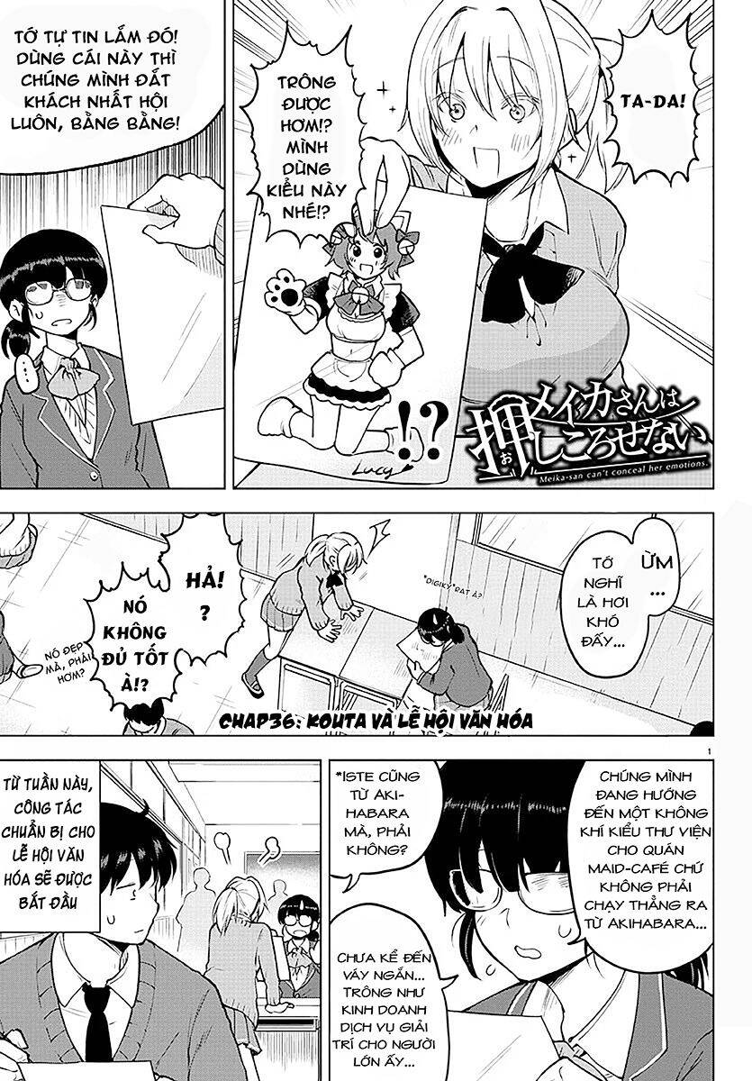 Meika-San Can't Conceal Her Emotions chapter 36 - Trang 2